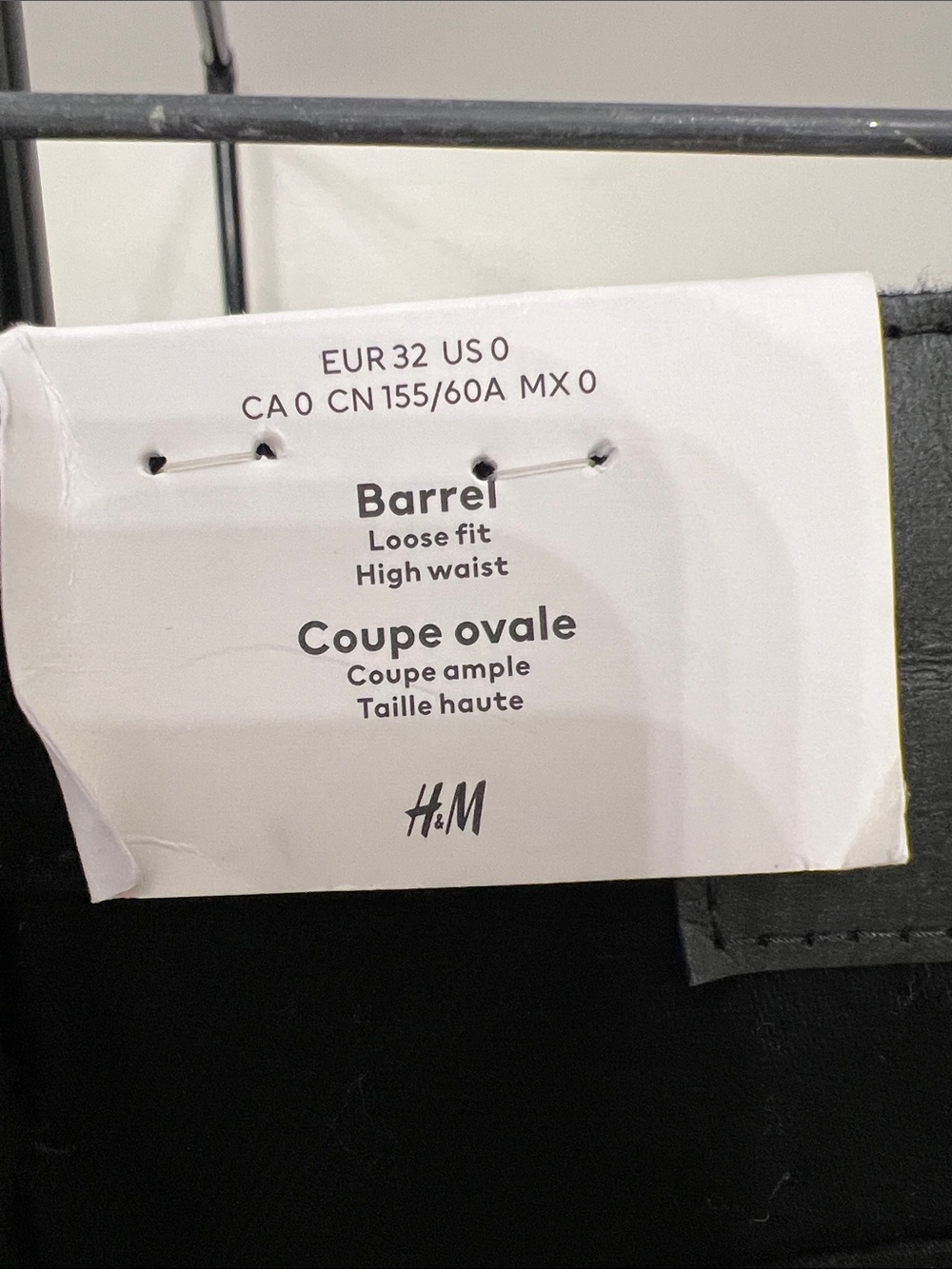H&M Barrel Jeans